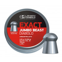 Пули JSB Exact Jumbo Beast Diabolo 5,5 мм, 2,2 грамм, 150 штук Пули JSB Exact Jumbo Beast Diabolo 5,5 мм, 2,2 грамм, 150 штук